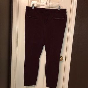 LOFT Modern Skinny Ankle Pants, size 14